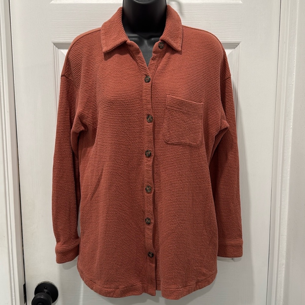 Madewell Long Sleeve Button Down Top